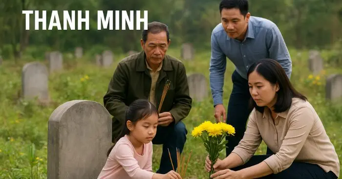 phong tục tảo mộ