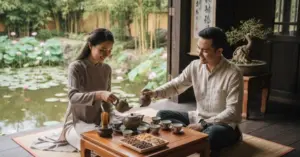 Trong văn hoá Việt, mời trà không chỉ là nghi thức, mà là sự hiếu khách được chưng cất thành hương vị.