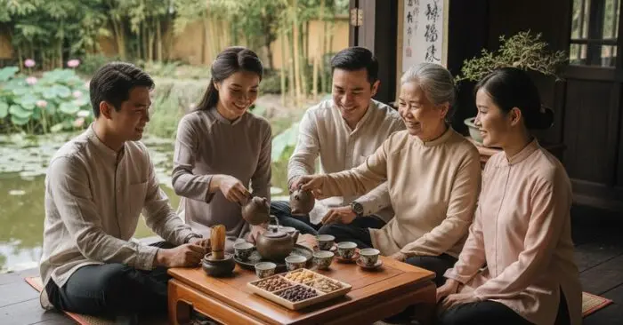 trà trong giao tế Việt