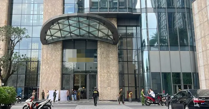 thi thể trong túi màu xanh