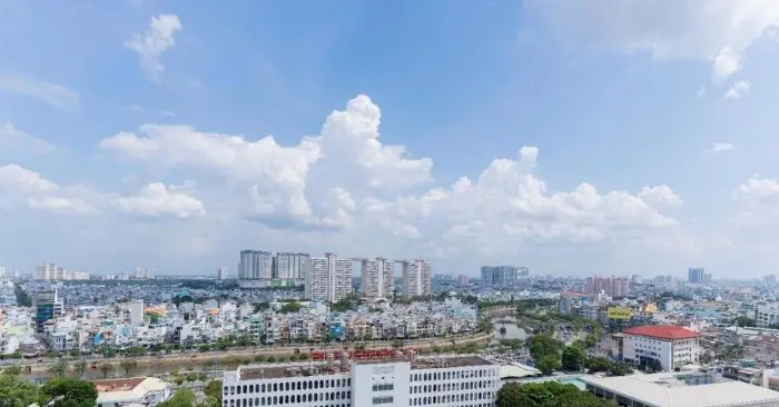 căn hộ 3 phòng ngủ view đẹp