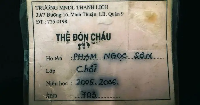 kỷ vật của cha