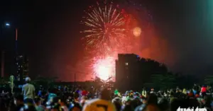 TP.HCM bắn pháo hoa năm mới 2026