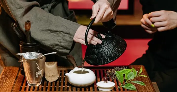 trà và thiền