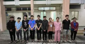 hỗn chiến bằng mã tấu ở TPHCM