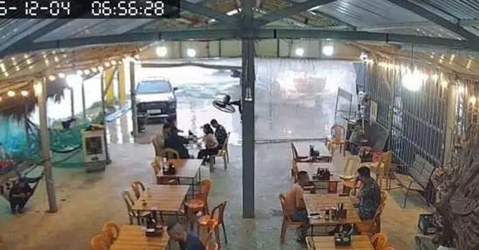 nhóm cứu trợ Thái Nguyên quên trả tiền ăn sáng