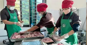 Thịt lợn trà xanh Thái Nguyên