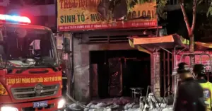 Quán sinh tố ở TPHCM phát nổ.