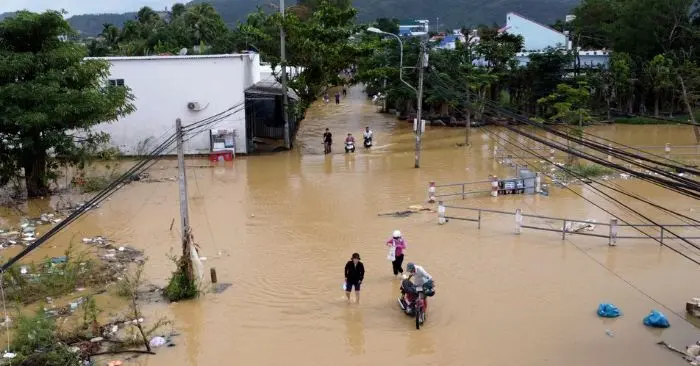 mưa lớn Khánh Hòa