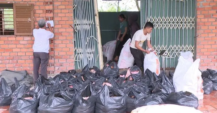 vịt chết bốc mùi