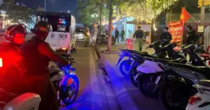 tông xe vào CSGT