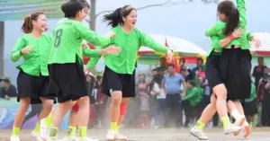 hoa khôi bóng đá vùng cao
