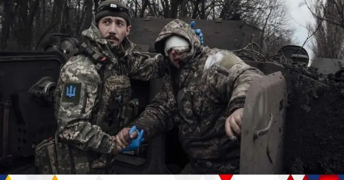 binh sĩ Ukraine trong vòng vây Mirnograd