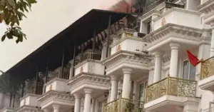 cháy khu biệt thự Hà Nội