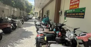 trạm sạc xe điện chung cư