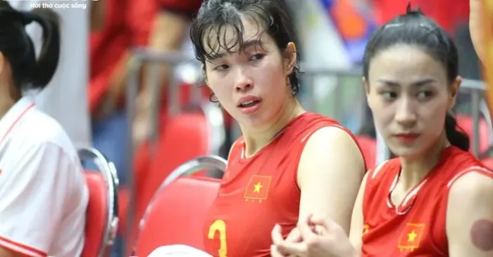 trọng tài xin lỗi đội tuyển bóng chuyền nữ Việt Nam