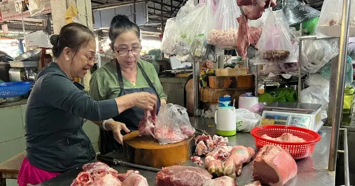 giá thịt heo tăng