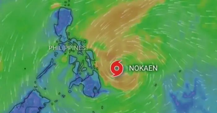 bão Nokaen