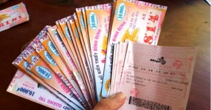 13 tờ vé số