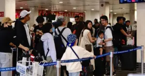 lượng khách sân bay Tân Sơn Nhất