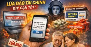 lừa đảo tài chính dịp cận Tết