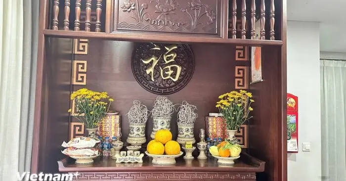 Bao sái ban thờ