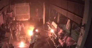 tưới xăng lên người rồi phóng hỏa