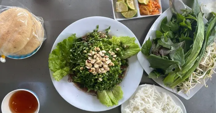 món vịt tương yêu Vĩnh Long