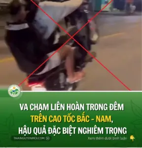 Nhóm thanh thiếu niên bốc đầu lạng lách trên quốc lộ 20