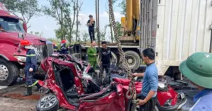 tai nạn kinh hoàng ở Hà Tĩnh