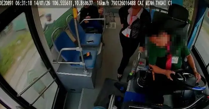 tài xế xe buýt đột quỵ ở TP.HCM