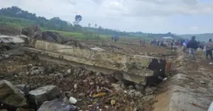 sập bờ kè Đắk Lắk