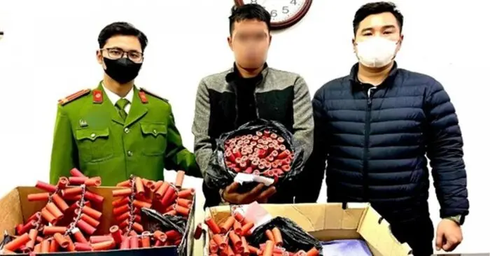 đối tượng Thái Nguyên pháo nổ