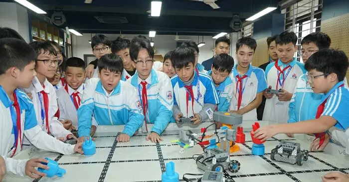 Phòng học STEM Thái Nguyên