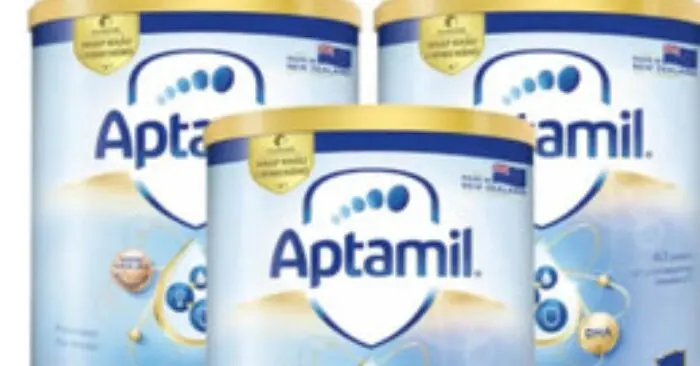 Sữa Aptamil nhiễm độc tố