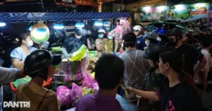 Xôi sầu riêng nguyên múi