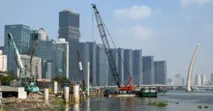 cầu đi bộ nghìn tỷ qua sông Sài Gòn
