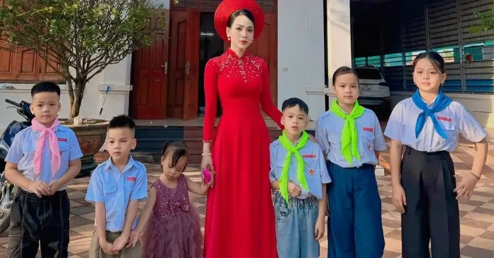 mẹ 8 năm sinh 6 con