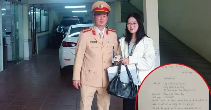CSGT trao trả tài sản