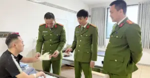 đổ xăng dọa tự thiêu Bắc Ninh