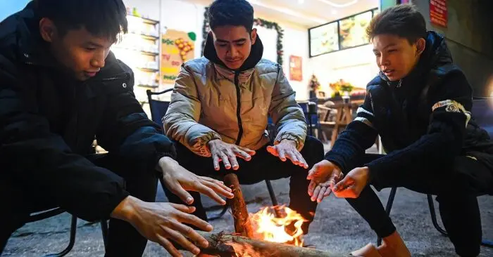 gió mùa đông bắc mạnh
