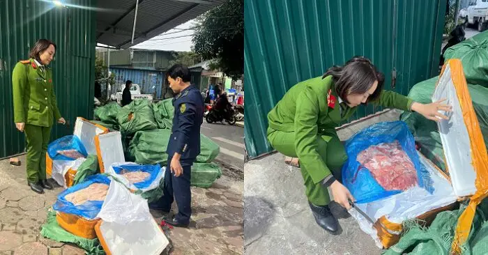nầm lợn không rõ nguồn gốc