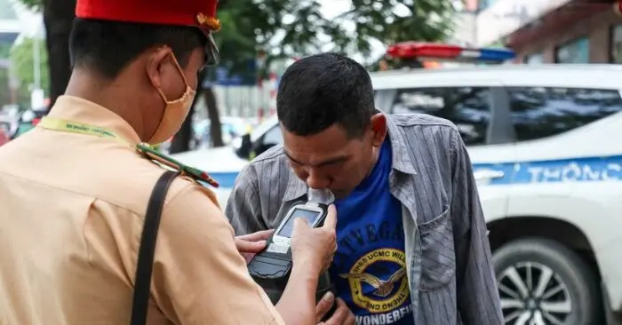 vi phạm nồng độ cồn