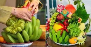 Tại sao không nên ghép hai nải chuối để đặt lên bàn thờ Tết?