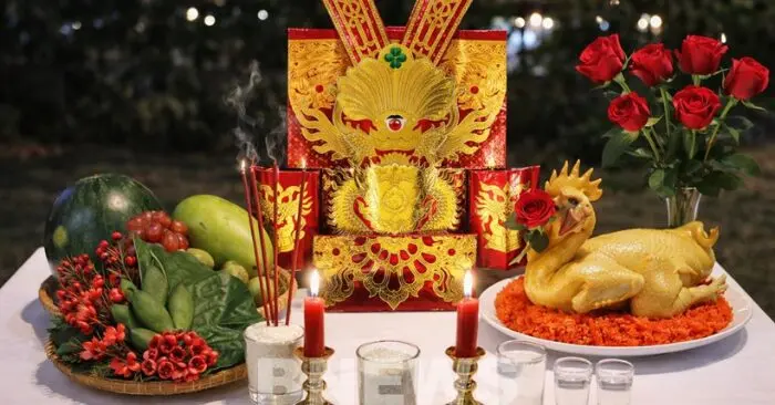cúng Giao thừa