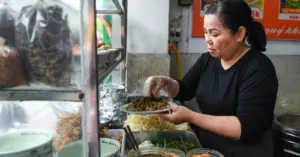 miến lươn bà Thiện Hà Nội