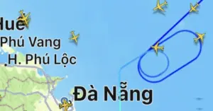 Flycam xâm nhập đường bay Đà Nẵng