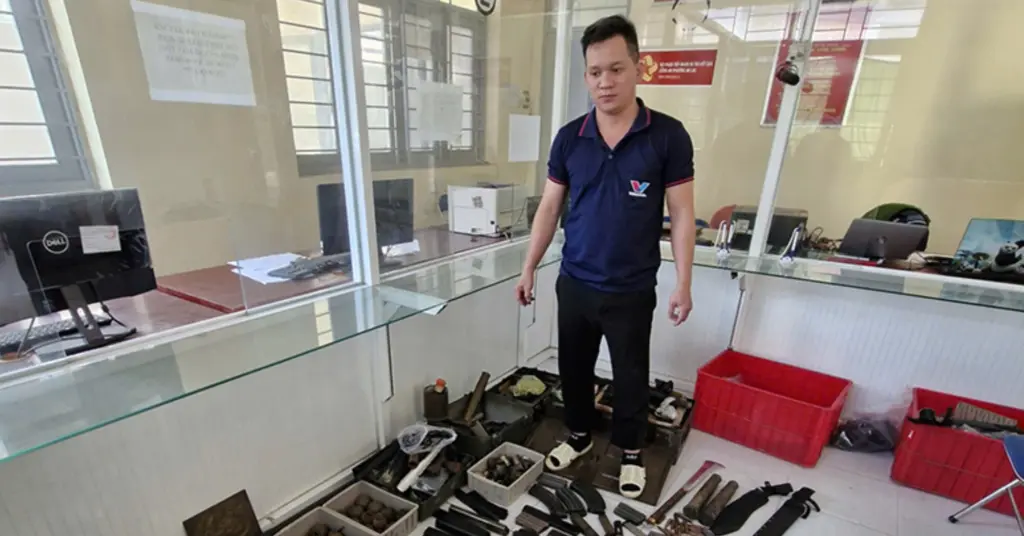 bắt giữ trùm buôn bán vũ khí ở TPHCM