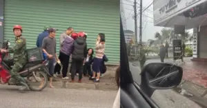 người mẹ gào khóc vì mất ô tô có con nhỏ ở Hà Tĩnh
