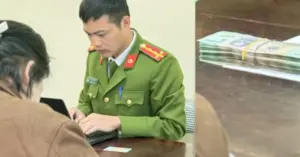 người Thái Nguyên trả lại tiền nhầm